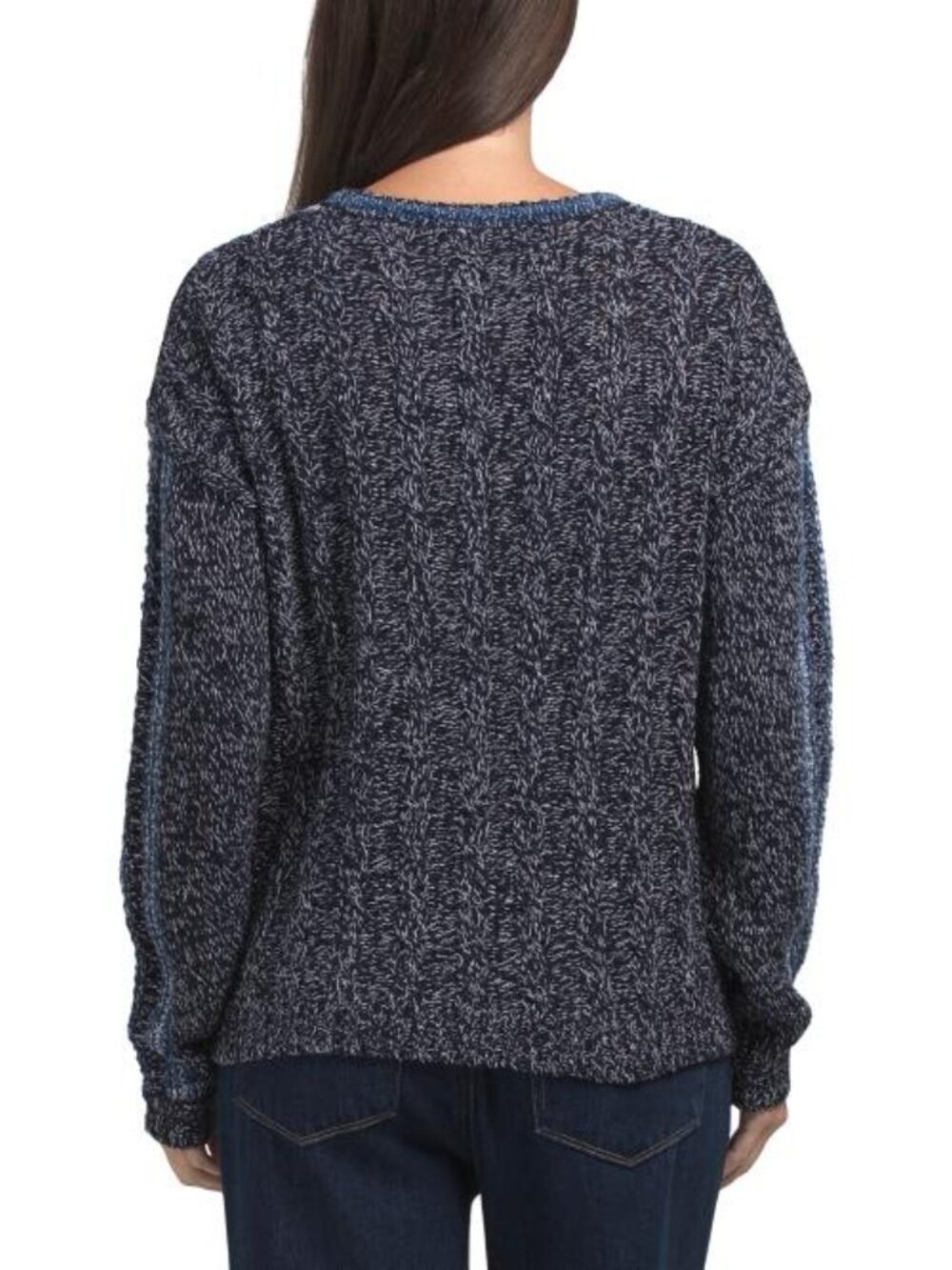 LOVE STITCH Striped Sweater - Picture 2 of 4